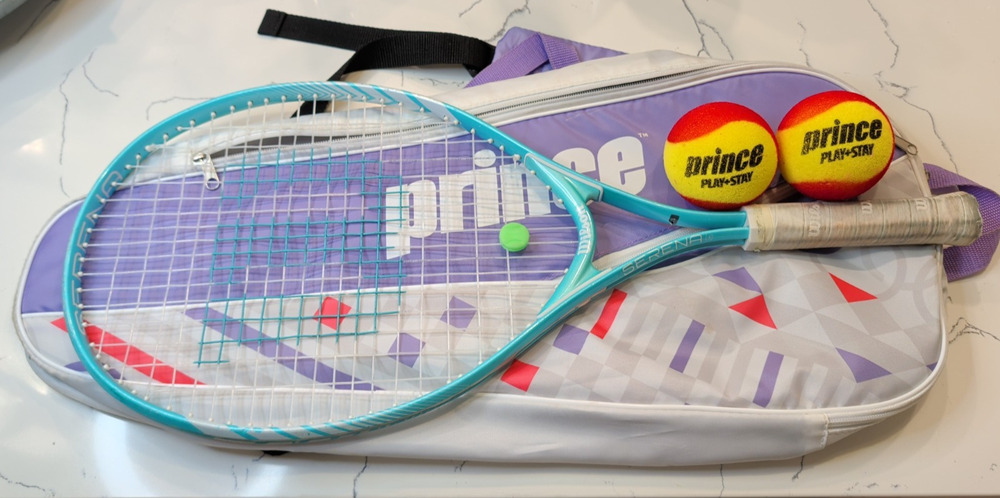 Wilson SERENA Kids Ages 9-10 junior tennis racket 25" length